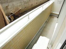 Balcony. Facing south