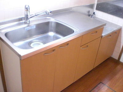 Kitchen. Under construction. Will image image.