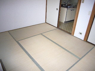 Living and room. Facing south, Is a 6-tatami Japanese-style rooms with storage