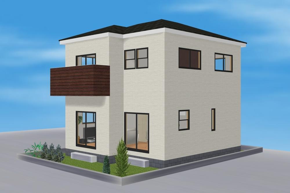 Building plan example (Perth ・ appearance). Building plan example ( No. 15 locations) Building Price      48,800,000 yen, Building area   81.00 sq m