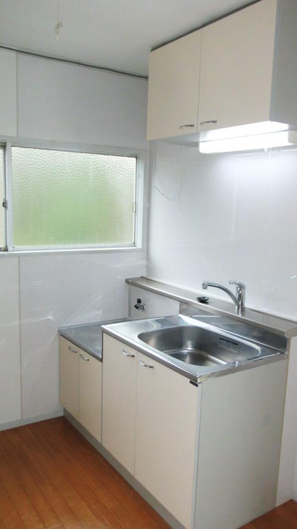 Kitchen. Easy-to-use lever faucet