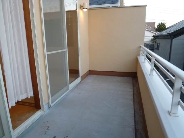 Balcony. South-facing balcony