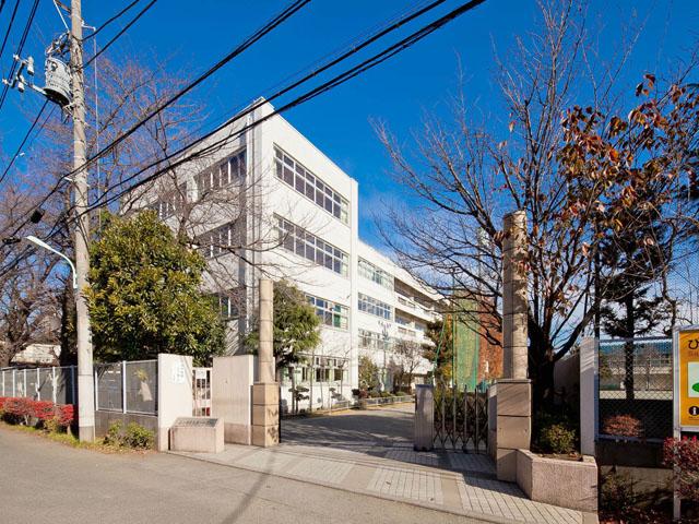 Junior high school. Kokubunji 751m to stand first junior high school