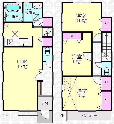 Floor plan. Seibu Kokubunji Line "Koigakubo" station walk 9 minutes