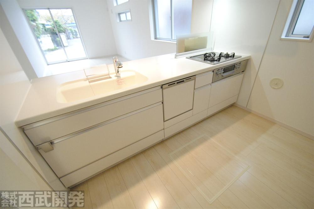 Other Equipment. 1 Building: artificial marble counter kitchen dishwasher ・ With water purifier ・ Slide storage ・ Underfloor Storage