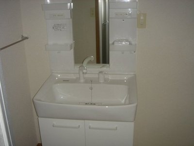 Washroom. Wash basin