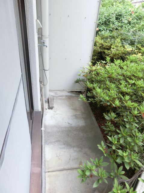 Balcony. Sunny veranda in the southwest-facing