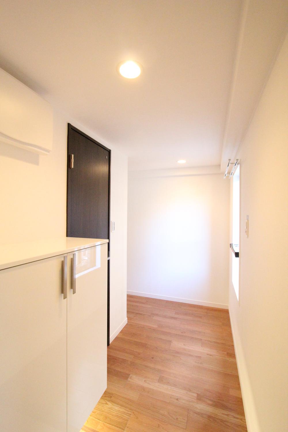 Entrance. Bright entrance