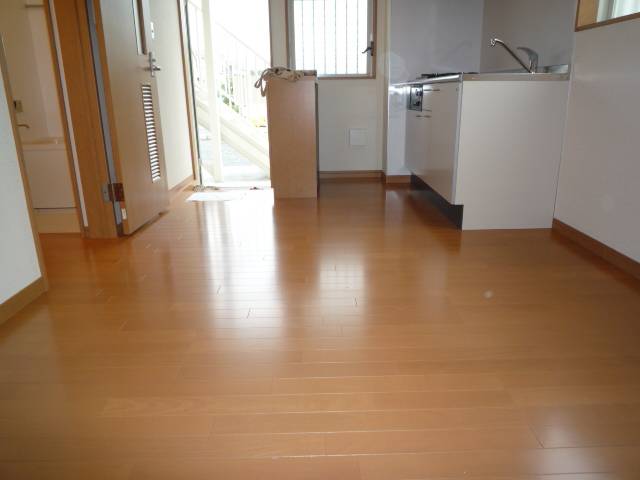 Living and room. Clean flooring