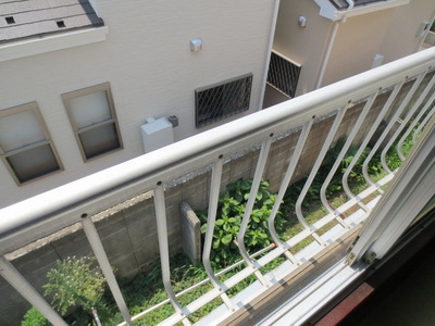 Balcony. Flower box