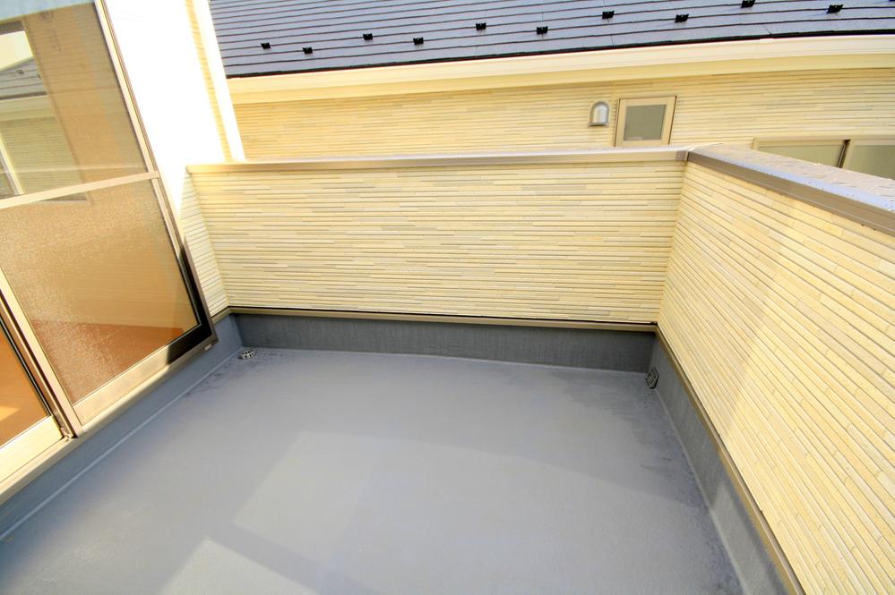 Balcony. A Building balcony