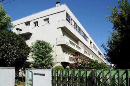 Primary school. Kokubunji stand up to the second elementary school 313m