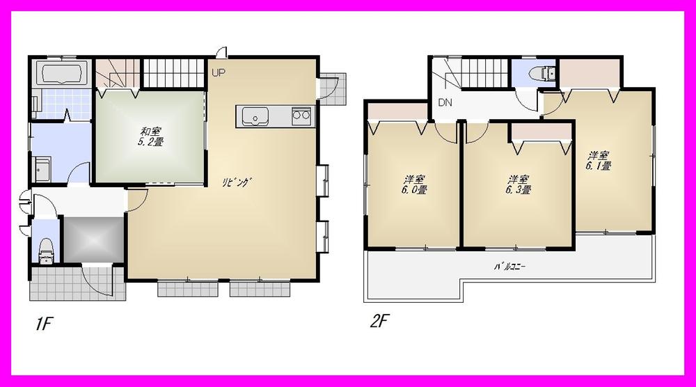 Floor plan. 49,800,000 yen, 4LDK, Land area 117.98 sq m , Building area 94.32 sq m floor plan