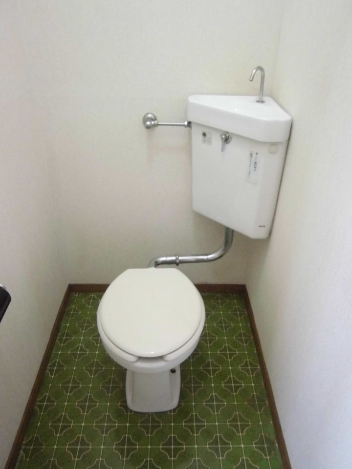 Toilet. Popular bus Restroom