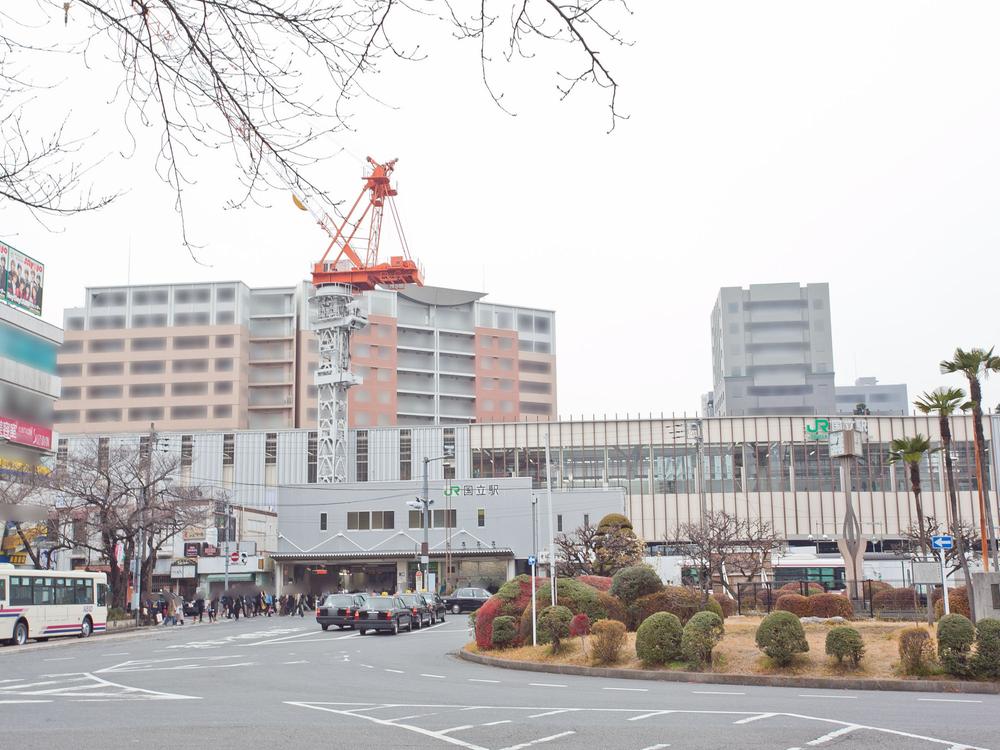station. 1280m until the JR Chuo Line "National" station
