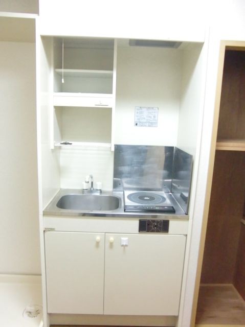 Kitchen. With IH heater kitchen