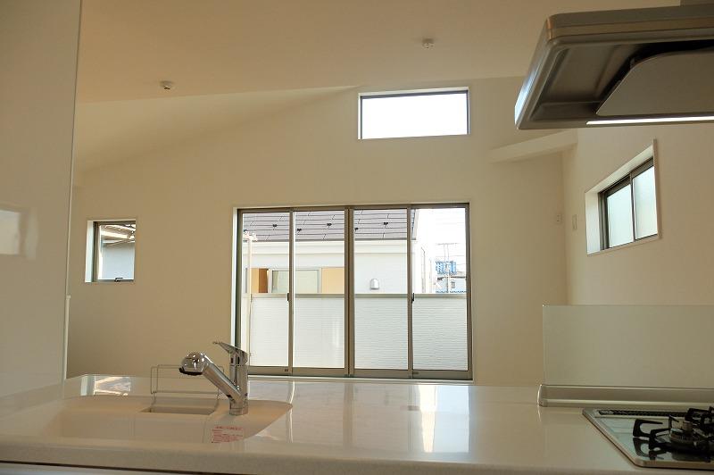 Living. The view from the kitchen