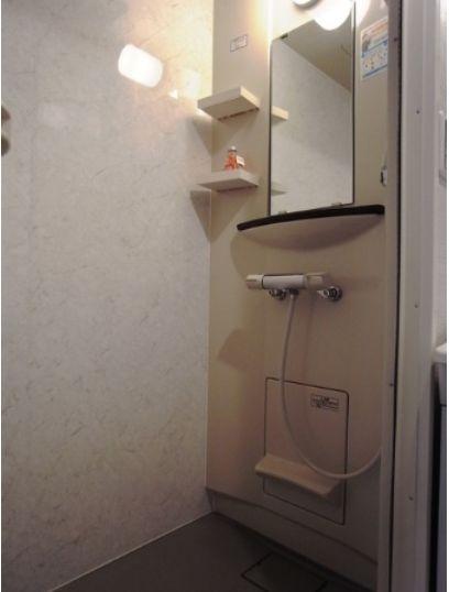 Bathroom. Second floor shower unit