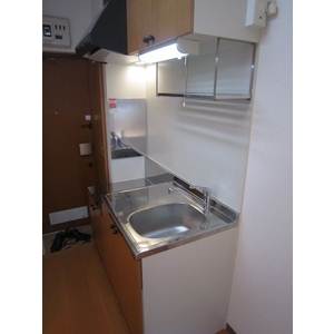 Kitchen. Two-burner gas stove installation Allowed