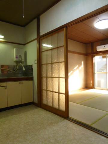 Living and room. Partition of the kitchen and the living room