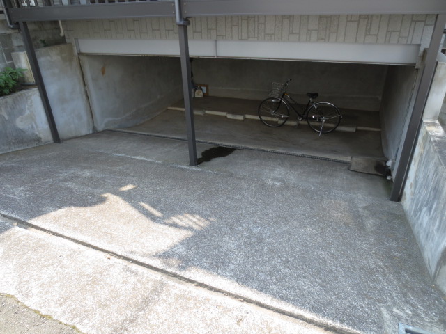 Other common areas. Covered parking lot