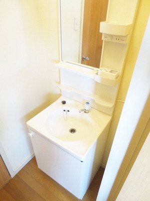 Washroom. Independent wash basin