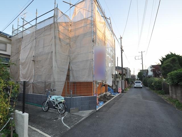 Local photos, including front road. Kokubunji Honda 5-chome, contact road situation