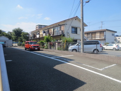 Parking lot. Parking lot