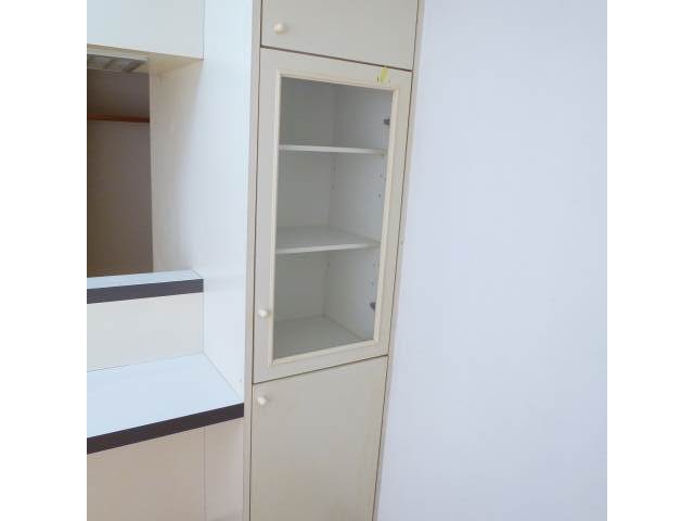Kitchen. There tableware storage