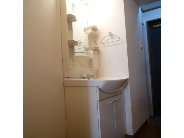 Washroom. Independent wash basin