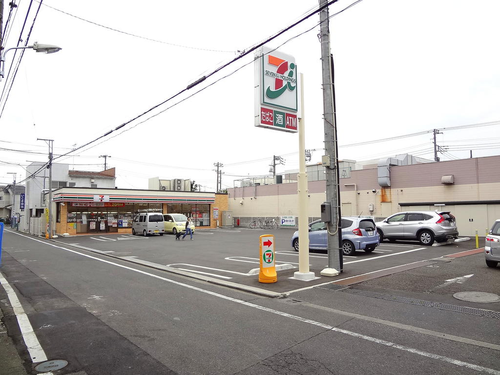 Convenience store. Seven-Eleven Koganei Nukuiminami-cho 5-chome up (convenience store) 508m