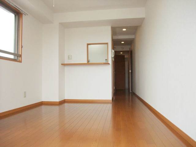 Living and room. Counter - it comes with a kitchen.