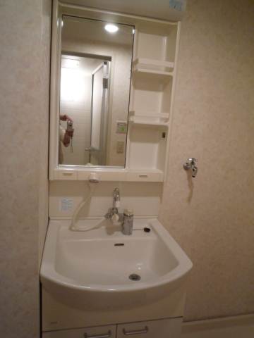 Washroom. Independent wash basin