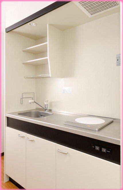 Kitchen. ☆ There is also a cooking space ☆