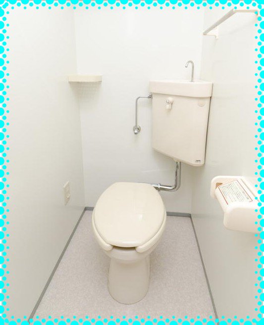 Toilet. ☆ Toilet with cleanliness ☆