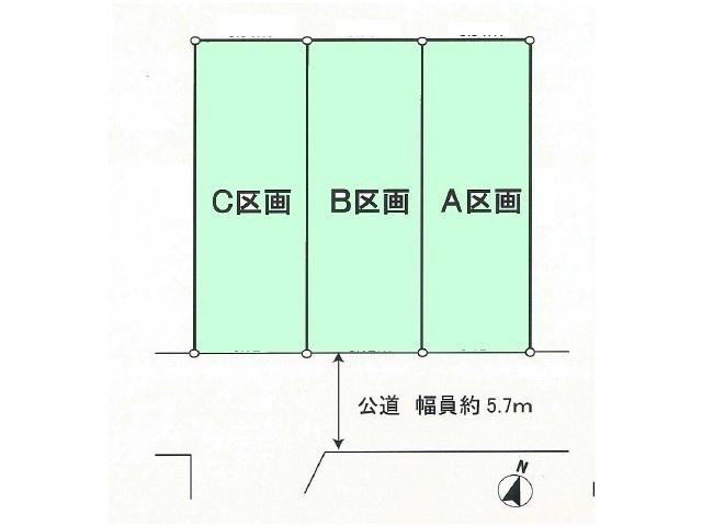 The entire compartment Figure. Naito, 2-chome, the entire compartment view