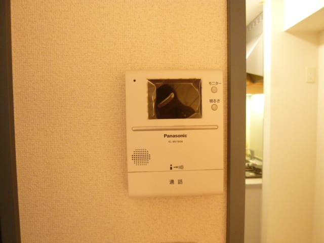 Security. TV monitor intercom