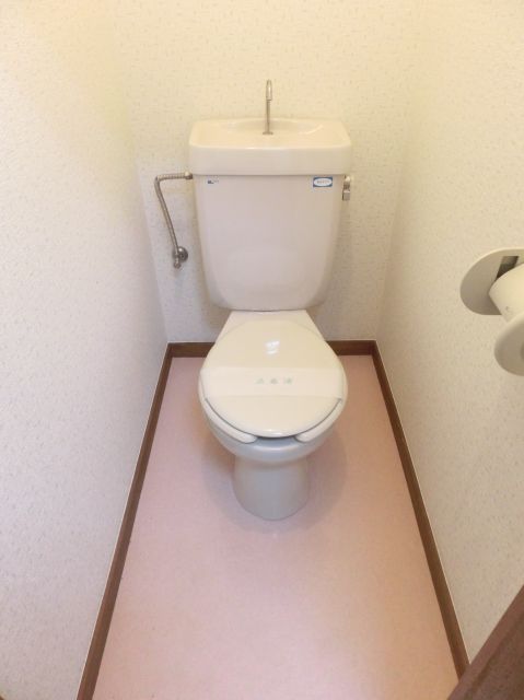 Toilet. It is a toilet with a clean