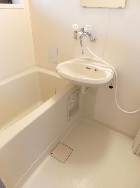 Bath. It is a bath with a wash basin