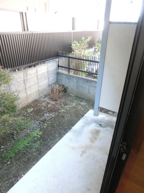 Balcony. It is a veranda space of spread