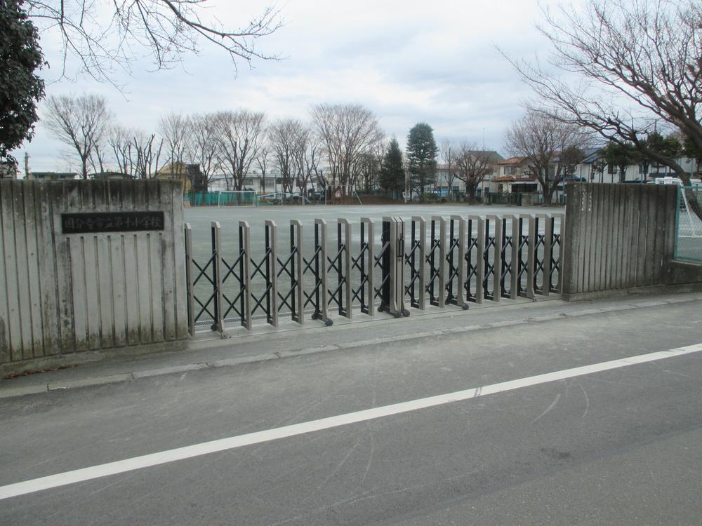 Primary school. Kokubunji Municipal tenth 414m up to elementary school