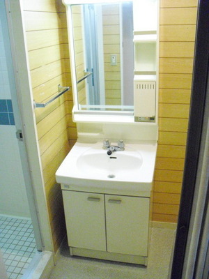 Washroom. Wash basin