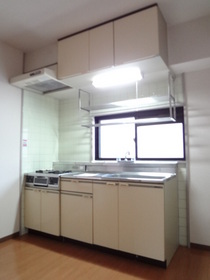 Kitchen. 2 lot gas stoves in the kitchen