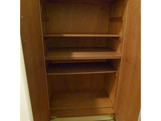 Entrance. Large capacity shoe box