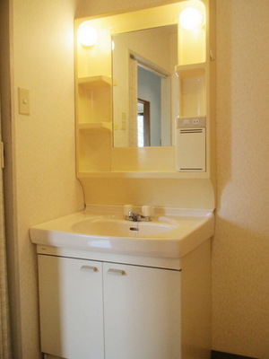 Washroom. Independent wash basin