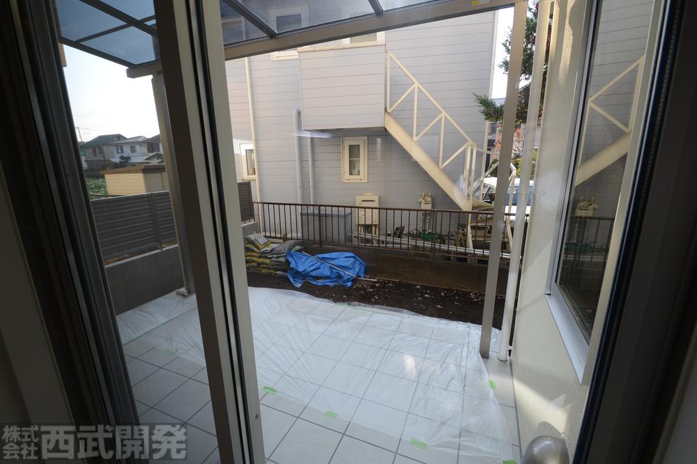 Garden. Pergola roof terrace