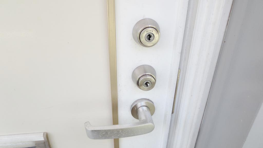 Entrance. Entrance is peace of mind in the double lock