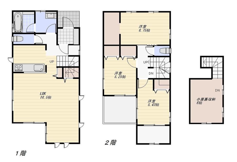 Floor plan. 50,800,000 yen, 3LDK, Land area 149.51 sq m , Building area 90.67 sq m