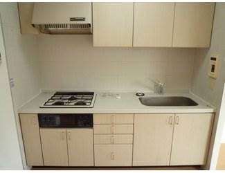 Kitchen. 3-burner stove and with grill