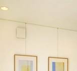 Living and room. Yes picture rails